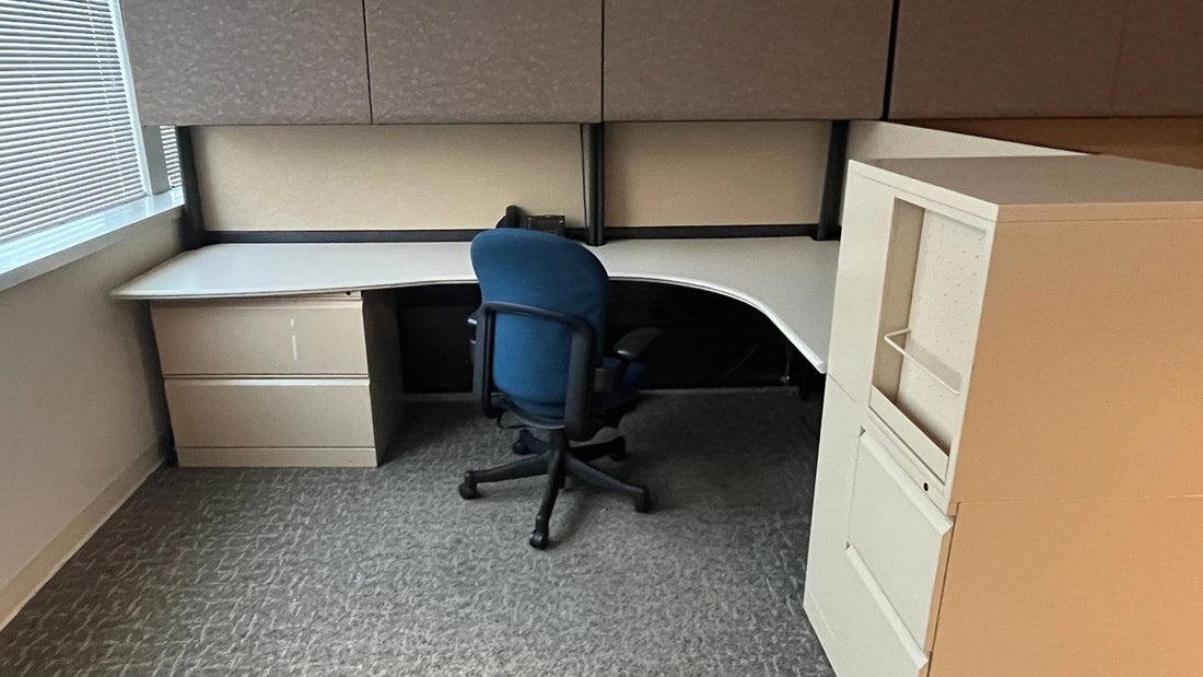 Refurbished cubicles