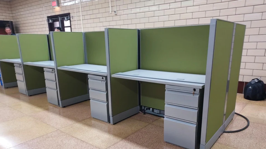 Refurbished Office Cubicles for Growing Teams