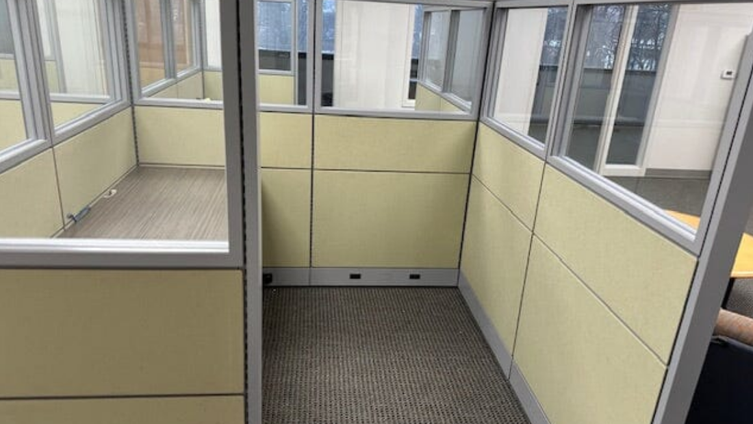 used office cubicles